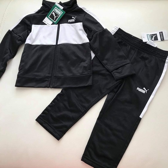 Puma baby boy active set pants with sweatshirt - Picture 4 of 7